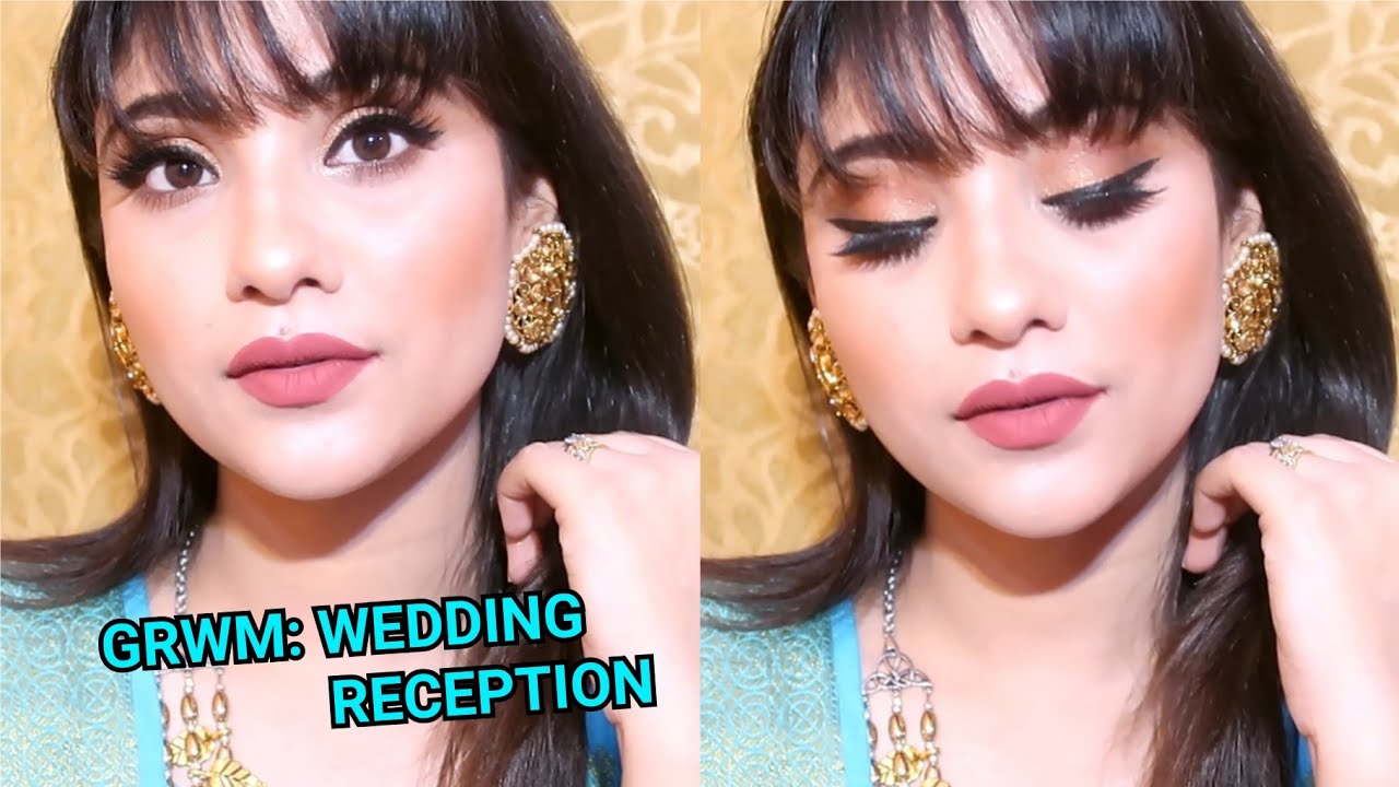 GRWM : In wedding Reception || shystyles