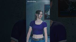 Blue Top Claire from RE1 comes to RE2 🥰🔥