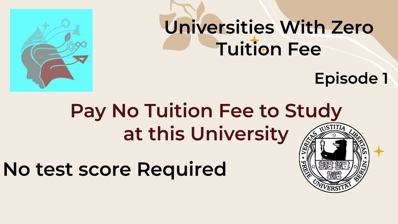 Episode 1: Zero Tuition Universities - YouTube