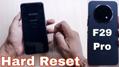 Oppo F29 Pro 5G Full Reset