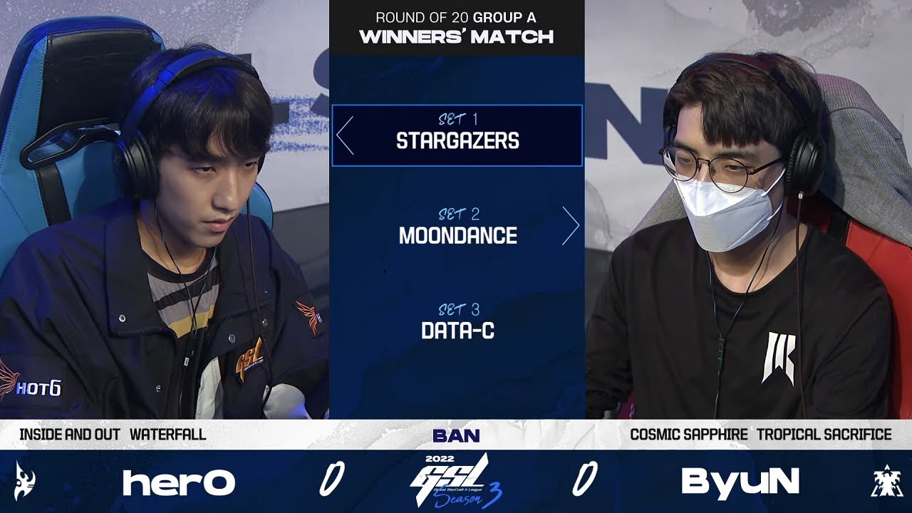 [2022 GSL S3] Ro.20 Group A Match3 herO vs ByuN
