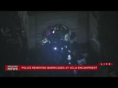 Police Arrest Anti-War Protesters At Ucla Pro-Palestinian Encampment