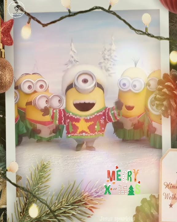Minion christmas status🥳| Minion song | christmas status 2021