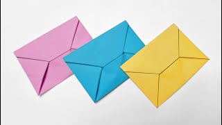 How to make an ENVELOPE for letters WITHOUT GLUE. Very easy