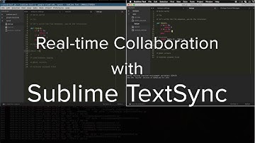 Sublime TextSync Demo - Plugin for Real-time Collaboration