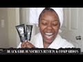 FINALLY!!! BLACK GIRL SUNSCREEN REVIEW & COMPARISON | @KIMMFRANTZ