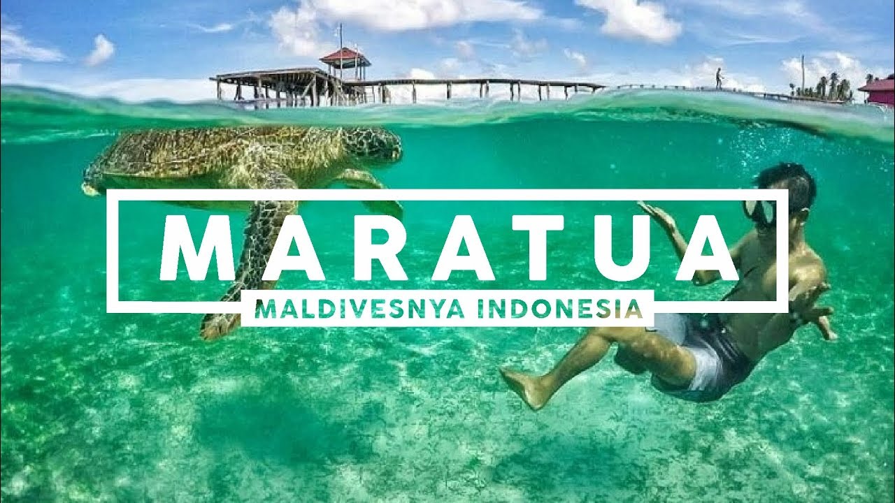 derawan day maratua island goa halo tabung pulau