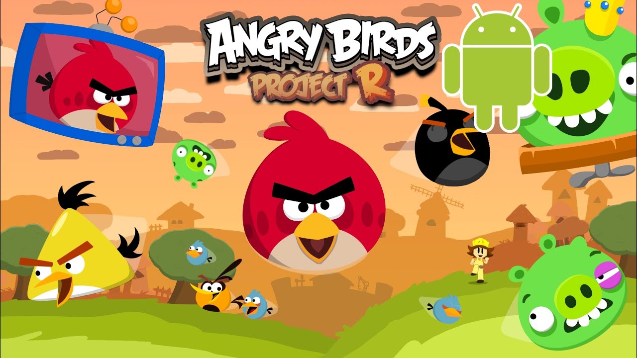 Angry Birds Project R Android Port - by Jeremiah Plays Again - YouTube
