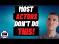 Most actors don&#39;t do this...