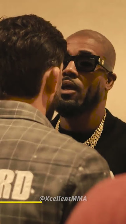 Arman Tsarukyan grabs Bobby Green by his throat during heated altercation