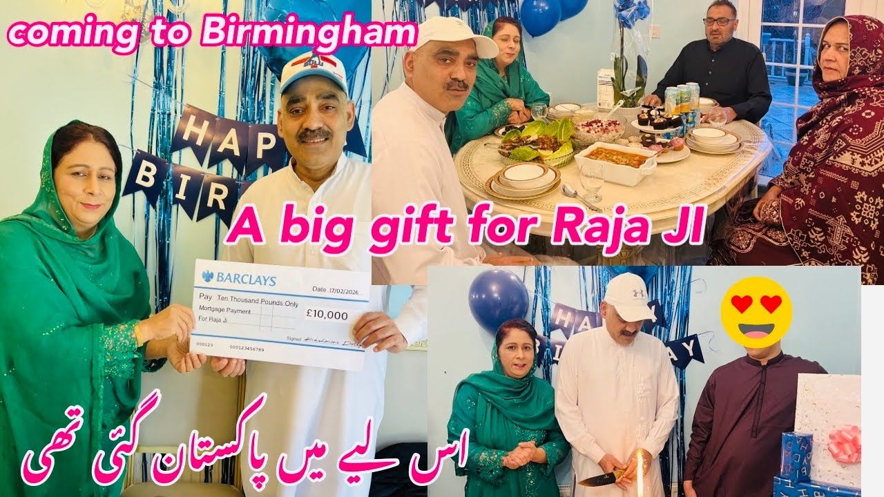 A Big Surprise Gift For Raja Sahib | Happy Birthday To My Son Raja Ji | Iftar Dinner Birthday Party
