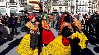 Jotas y dulzainas comuneras en Toledo
