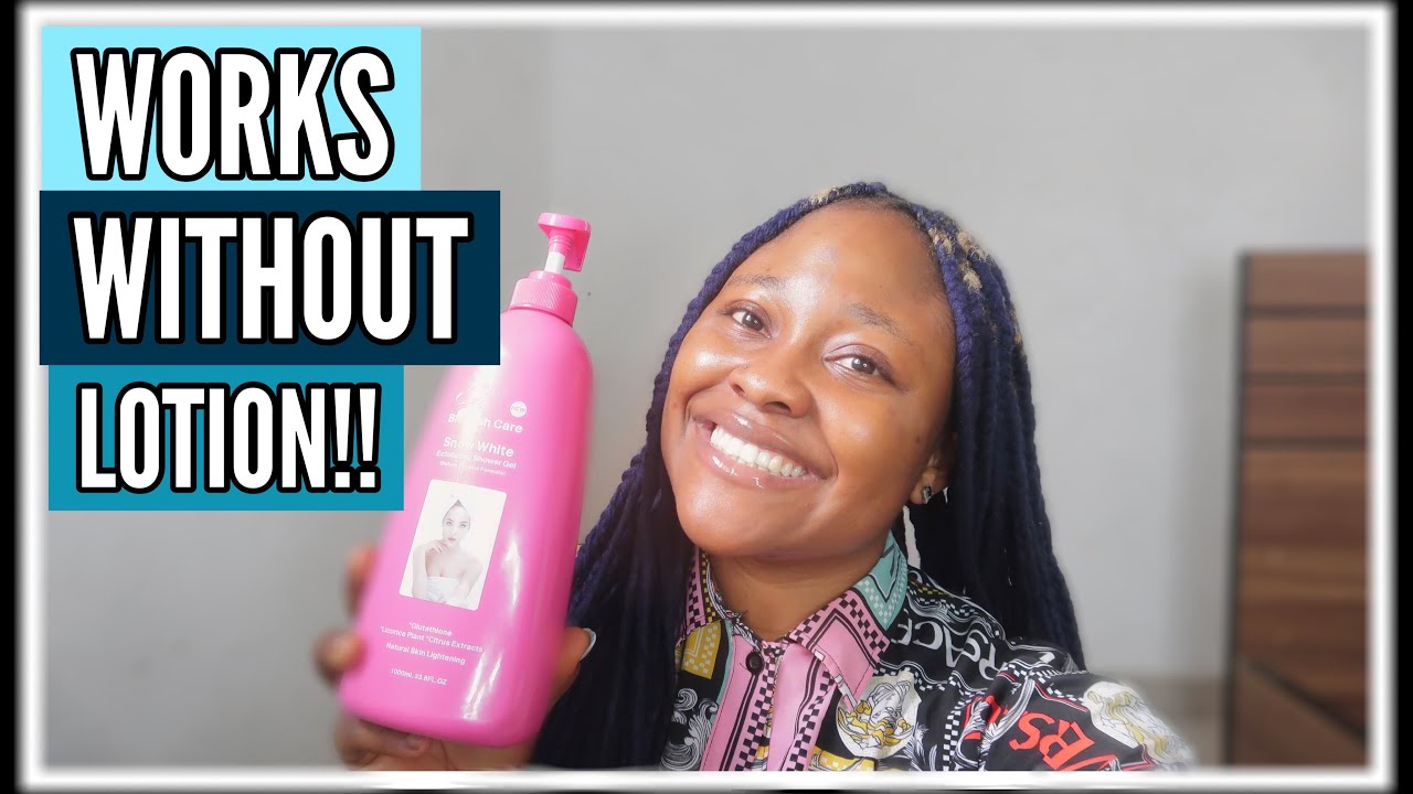 BLEMISH CARE SNOW WHITE SKIN WHITENING EXFOLIATING SHOWER GEL/ BEST