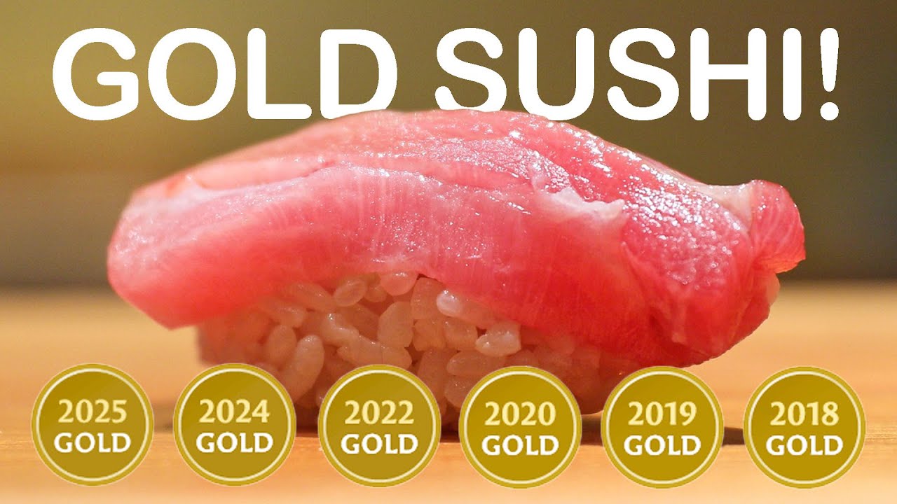 24 Course GOLD AWARD Sushi Omakase in Japan That's Easy to Book