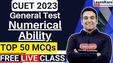 CUET 2023 | General Test Mock Test🔥| Top 50 Most Expected Questions