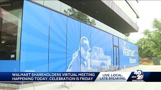 Walmart Shareholders in NWA for annual meetings