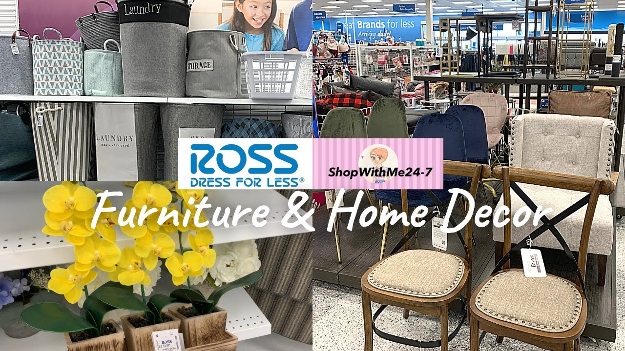 ROSS DRESS FOR LESS Shop With Me Furniture & Home Decor Finds YouTube