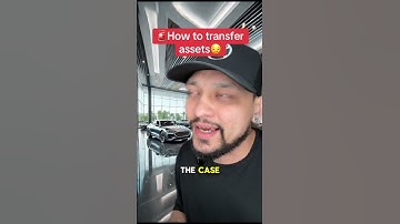 How to transfer assets! #financetips #businessfinance #money