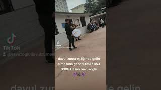 Davul Zurna Eşliğinde Gelin Alma Kına Gecesi 0537 453 0906 Hasan Yavuzoglu
