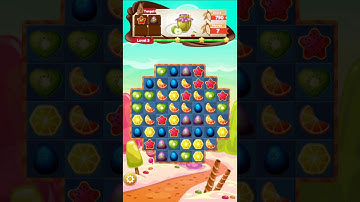 Sugar Candy Fruits - Sweet Candy Match 3 Gameplay