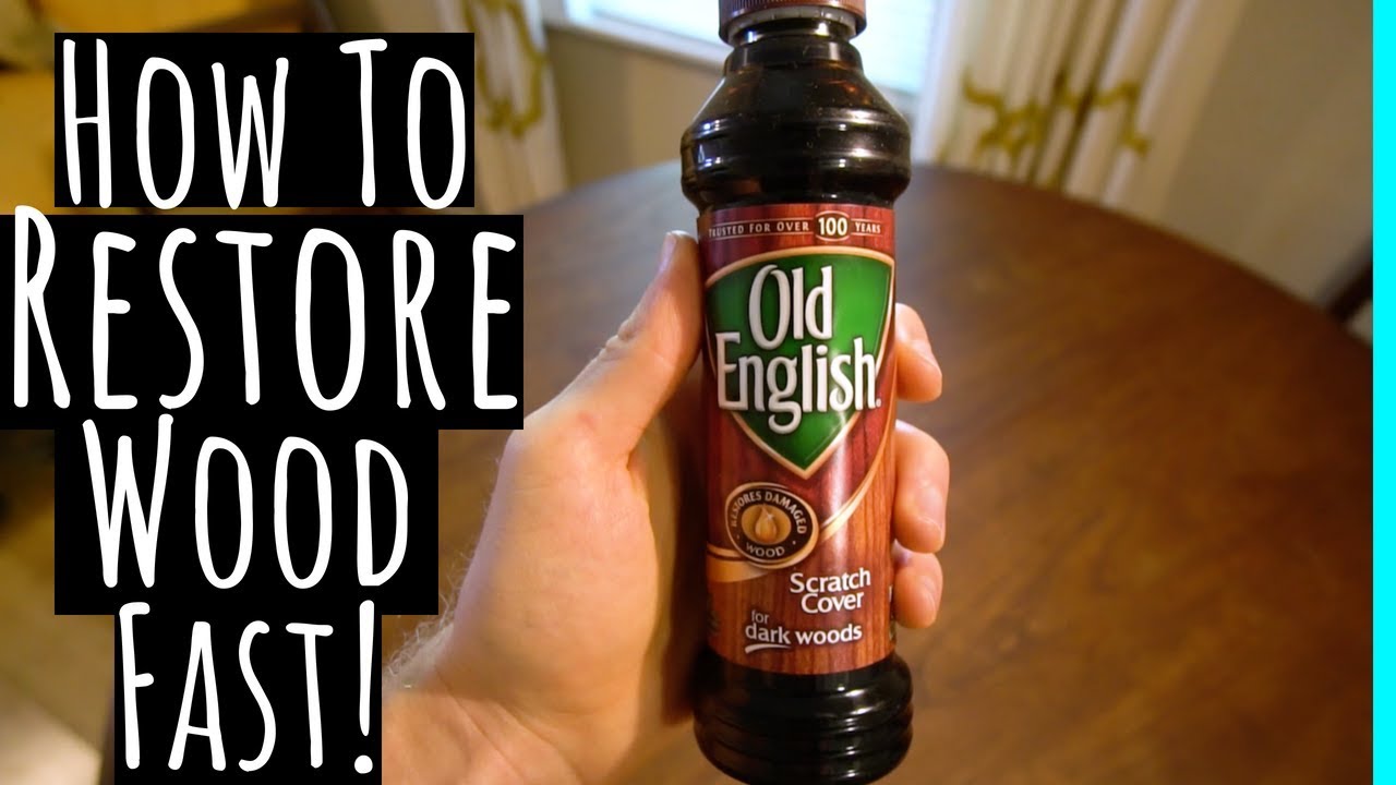 Make Old Furniture Look Brand New With Old English Youtube