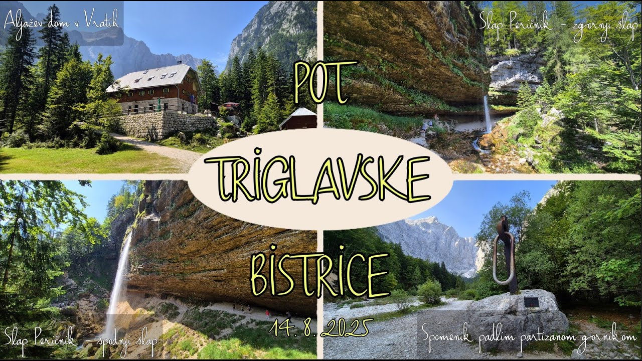 Pot Triglavske Bistrice (Triglavska Bistrica trail), Mojstrana, Slovenija (Slovenia) - short video