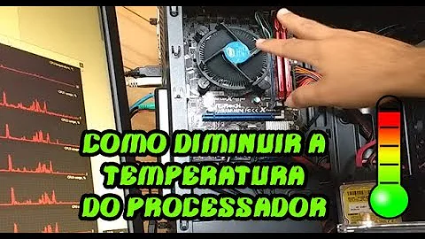O que pode ser quando uma CPU esquentando muito?