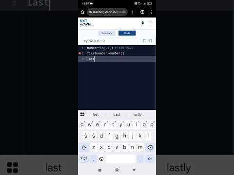 How to print first and last digit in python⚡✨