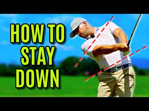 How To Stay Down And Cover The Golf Ball