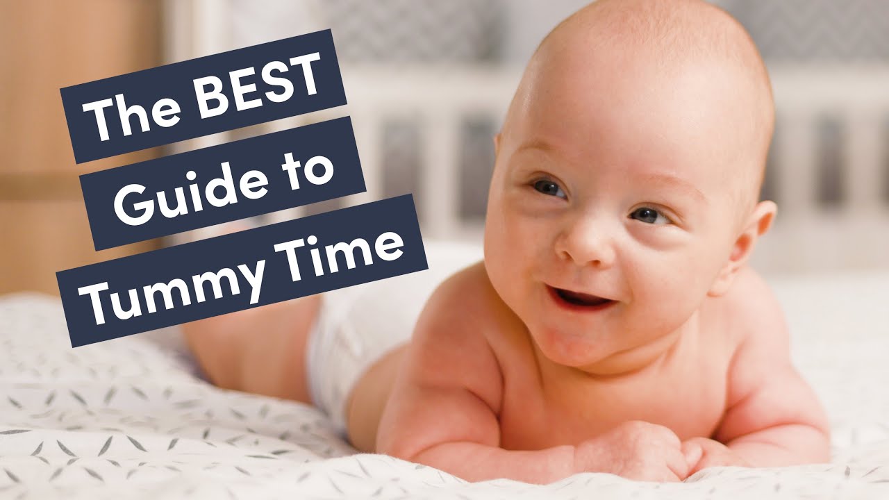 4 week old tummy time