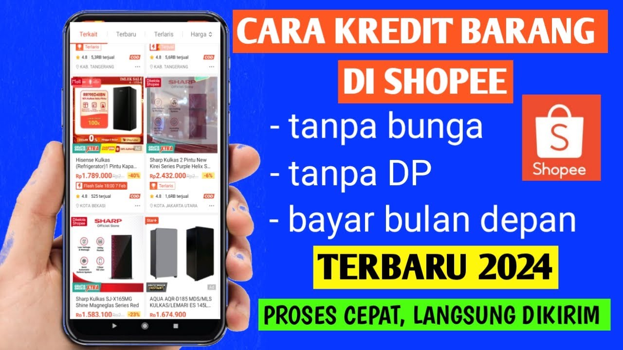 Cara Kredit Barang Di Shopee | Kredit Barang Di Shopee Paylater
