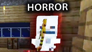 Minecraft is a horror game