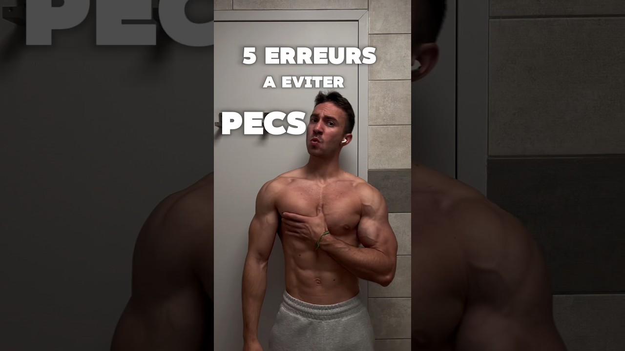 Évite ces erreurs pour developper tes PECS 💪 