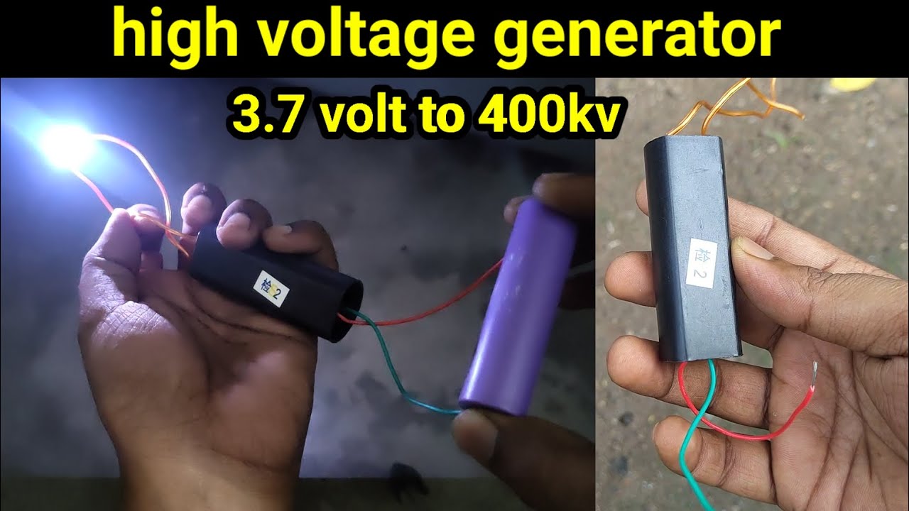 high voltage generator unboxing and review || 3.7 volt to 400kv high voltage generator price