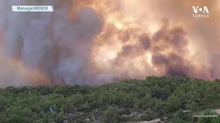 Manavgatta Büyük Orman Yangını