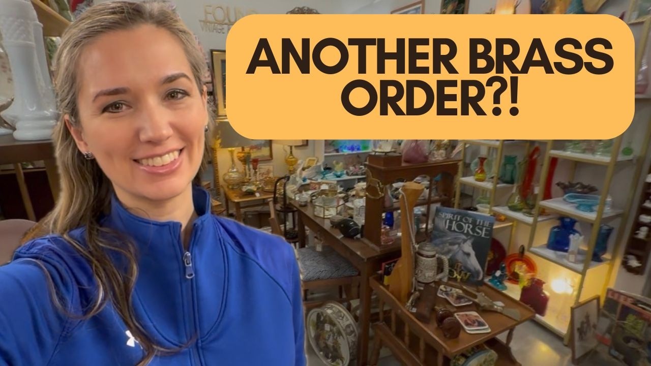 Vintage Brass Sold! Small Business Shipping Day | Elgin, SC