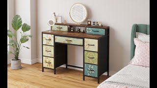 How To Assemble Modern Vanity Dressing Table ST-07 & 08