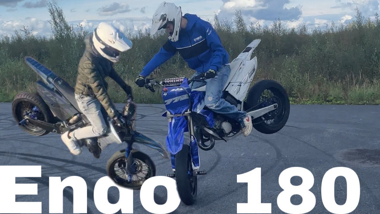 Endo 180/Stoppie 180 Tutorial YZ 125 YouTube
