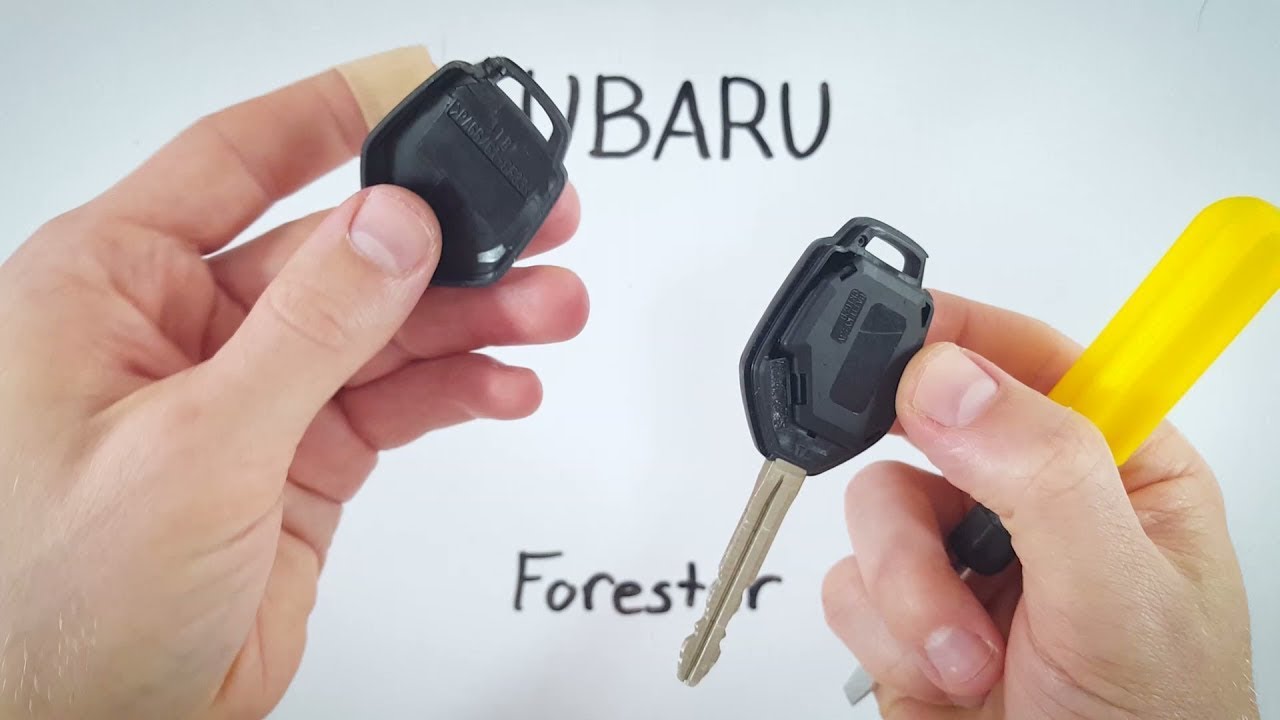 Replacing Your Subaru Key Fob Battery