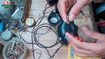 Zebronics igloo Computer Music system repair no sound problem solution