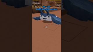 How to Catch Mantyke &amp; Mantine in Cobblemon! #cobblemon #shorts #minecraft #pokemon #gaming