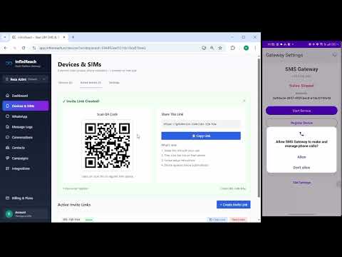 SMS Gateway APP Intro