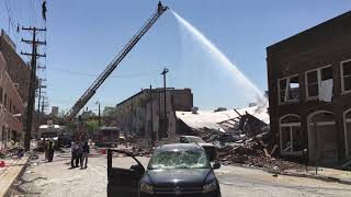 #Durham city crews onsite of gas explosion April 10, 2019
