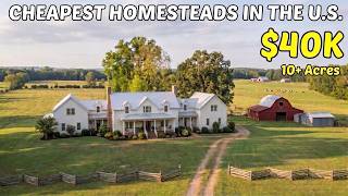 The 10 Cheapest Homesteads in Tennessee: 10+ Acres for the Price of a Truck!