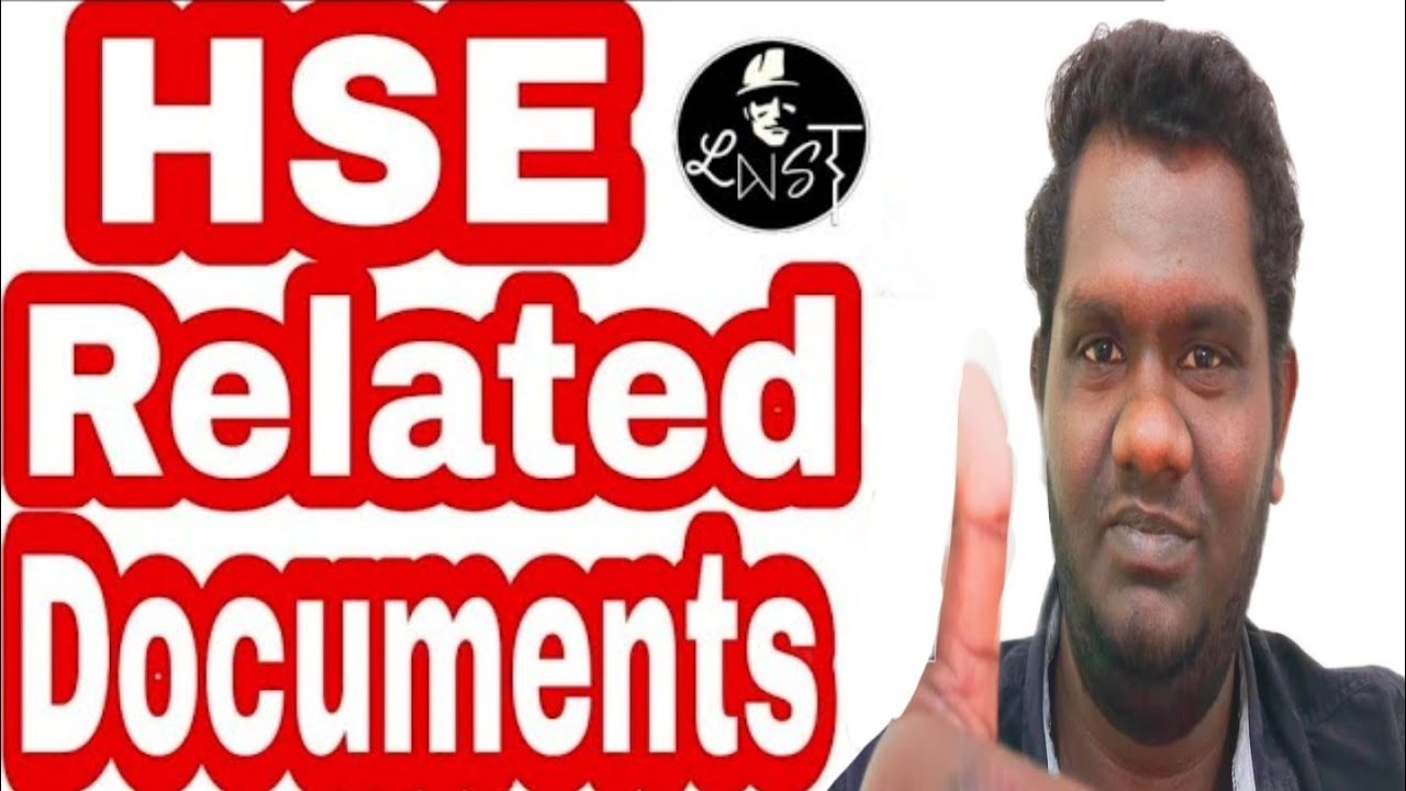 HSE related documents in tamil| Safety related documents in tamil| HSE tools 