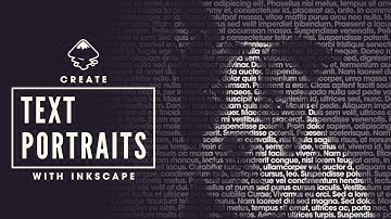 Inkscape Tutorial: Text Portraits