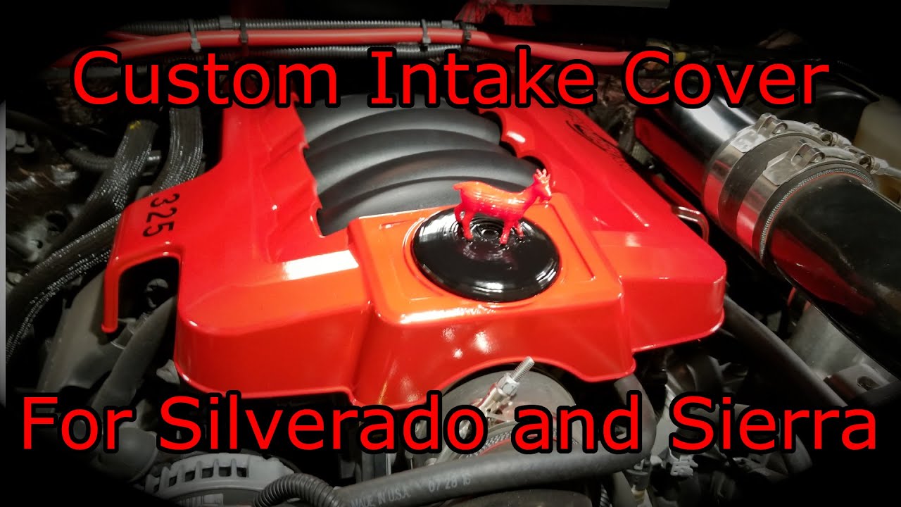 Engine Cover for the Silverado? We Dress up the Engine Bay! - YouTube