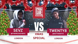 SEVZ Vs TWENTY8 | PenGame Rap Battle 2023 - XMAS SPECIAL