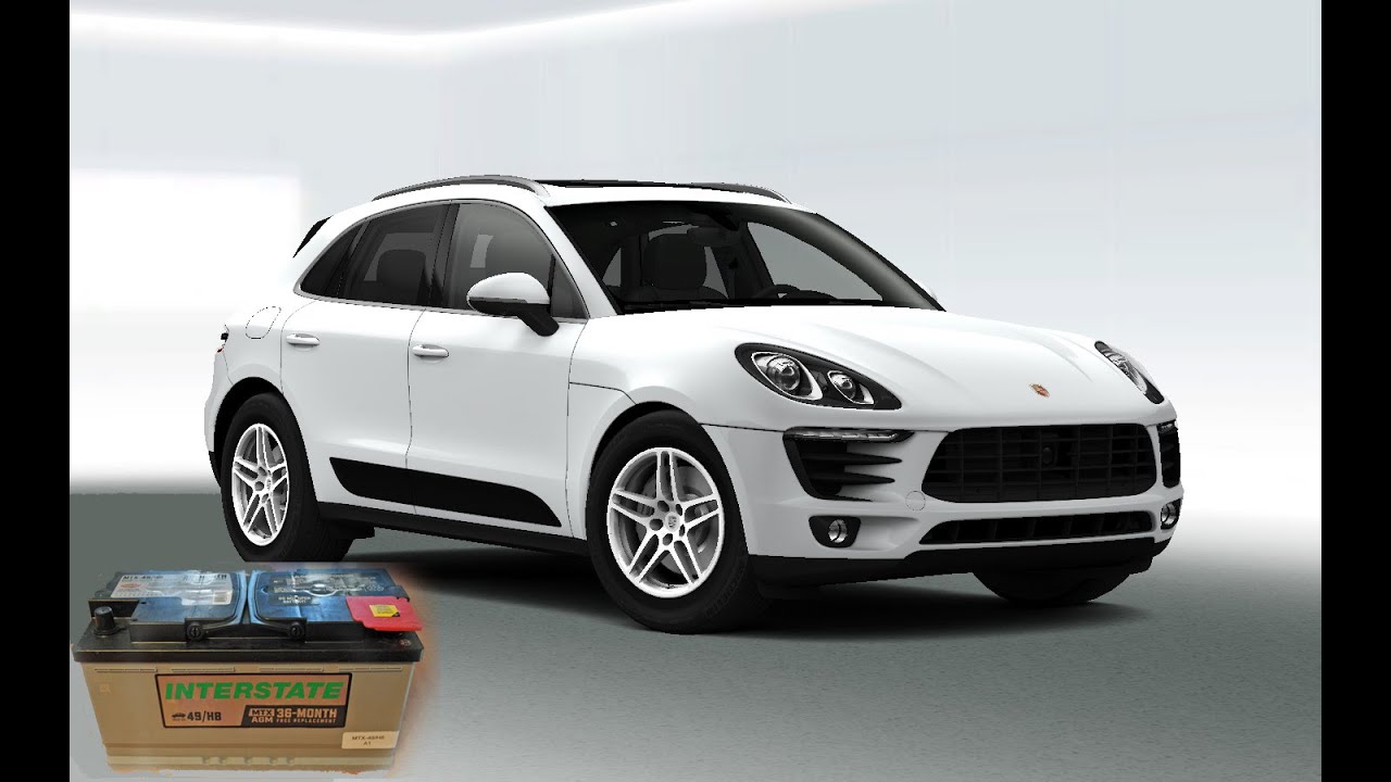 Macan Battery Change and Registration