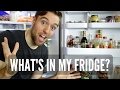 WHAT&#39;S IN MY FRIDGE + KITCHEN TOUR